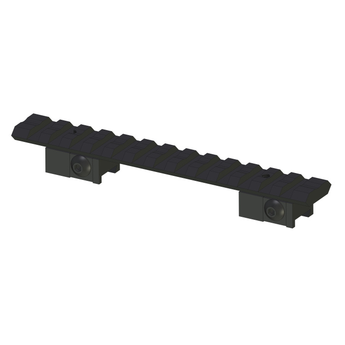 Montaż Anschutz, HW stały