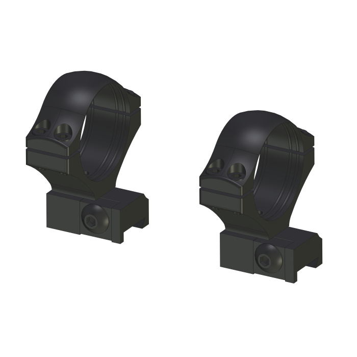 Montaż Anschutz, HW stały