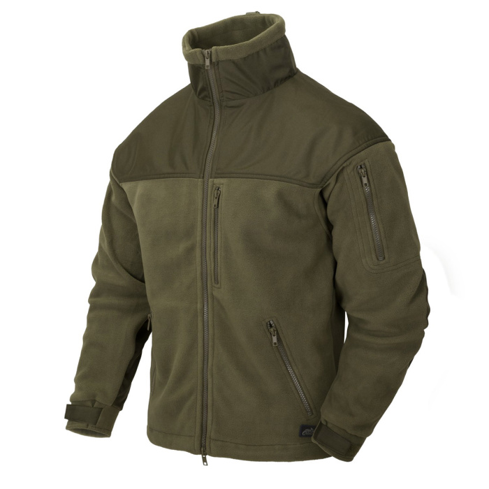 Bluza polarowa Helikon Classic Army Green Olive (BL-CAF-FL-02)