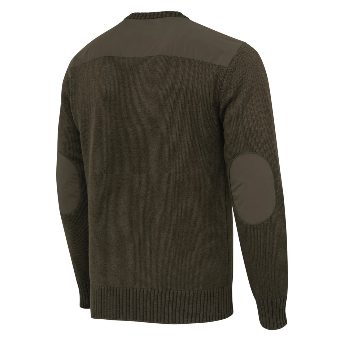 Sweter BERETTA Wilton Crew Neck Tech Moss & Brown bark (PU671)