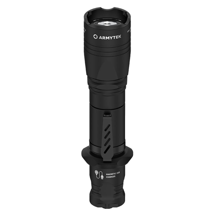 Latarka ARMYTEK DOBERMANN PRO MAGNET USB warm white F07501W