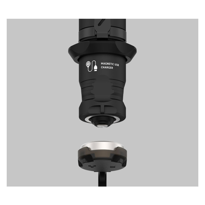 Latarka ARMYTEK DOBERMANN PRO MAGNET USB warm white F07501W