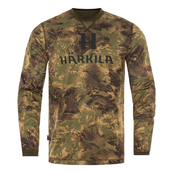 T-shirt Härkila Deer Stalker Camo L/S AXIS MSP@ Forest Green (160104397)