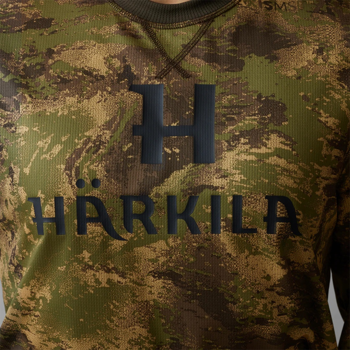 T-shirt Härkila Deer Stalker Camo L/S AXIS MSP@ Forest Green (160104397)