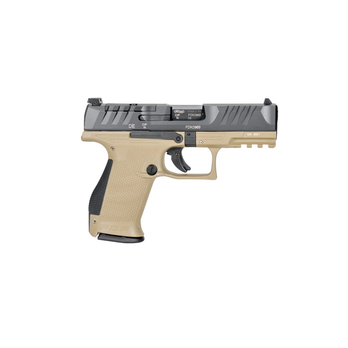 Pistolet WALTHER PDP C 4.0'' FLAT DARK EARTH