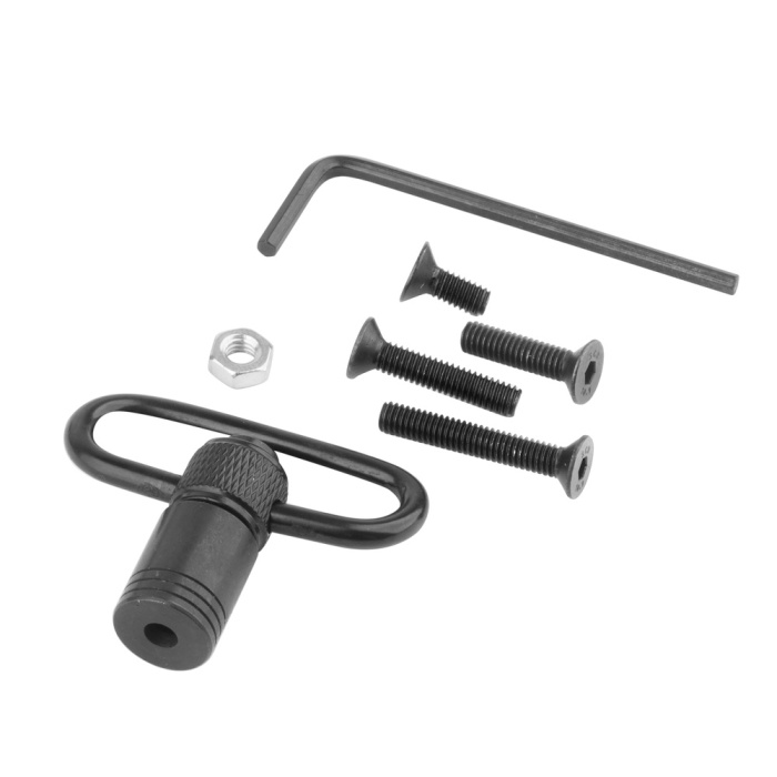 GunPany - Montaż do zawieszenia - 36 mm - QD - Stalowy - Czarny - GUSS-04