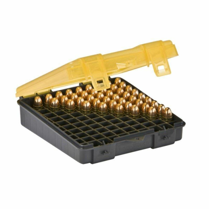 PLANO PUDEŁKO HANDGUN AMMO CASE in 100 slot capacities - 9 mm