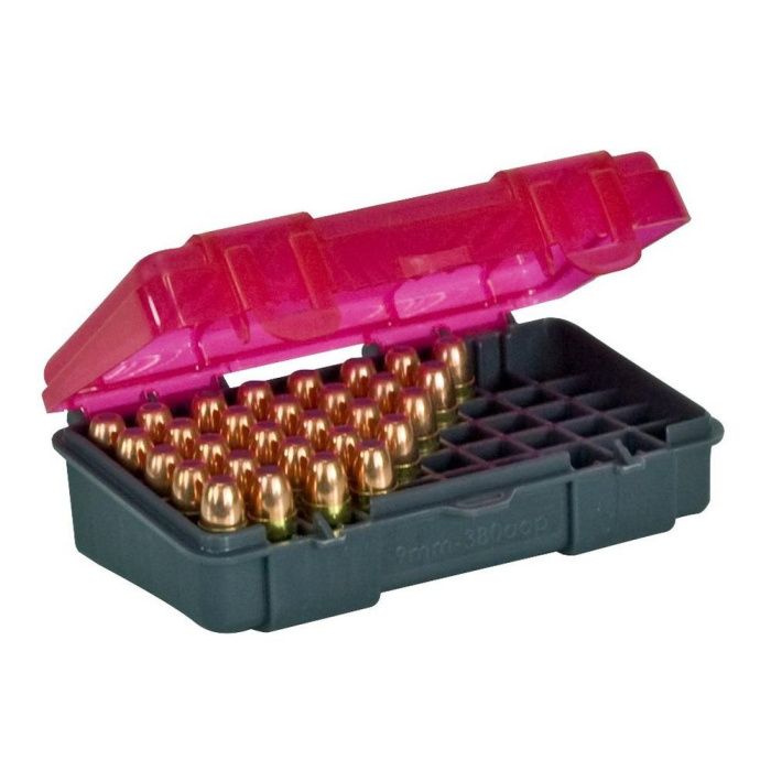 PLANO PUDEŁKO HANDGUN AMMO CASE in 50 slot capacities - 9 mm