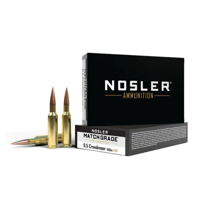 AMUNICJA 6,5 CREEDMOOR NOSLER RDF MG 140gr .60115