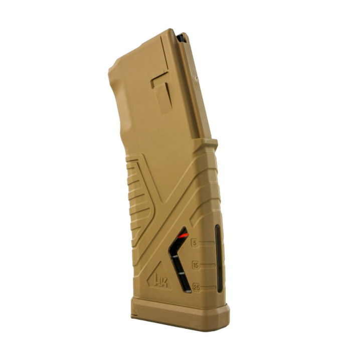 Magazynek HK MR223 Window do AR15/M4 gen3 – 30rd – TAN – 5,56x45mm/.223