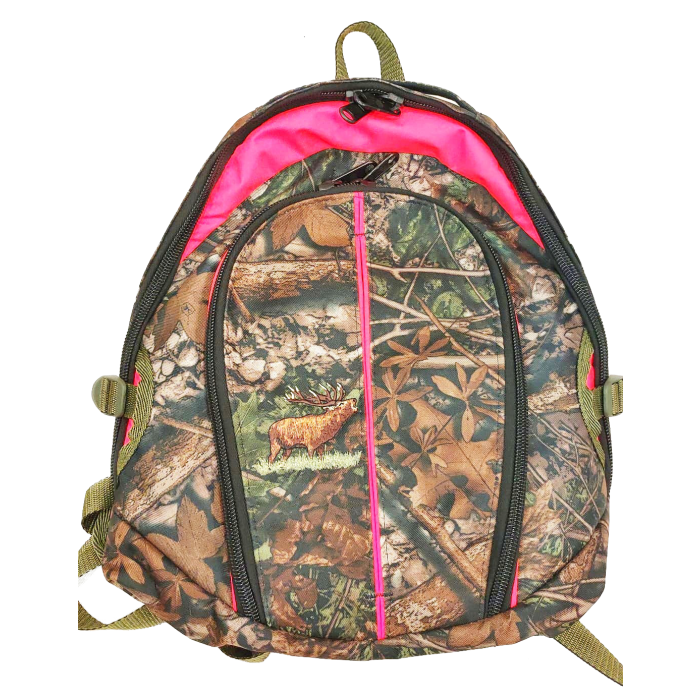 Plecak myśliwski Forsport SMART 2 kamuflaż/czerwień