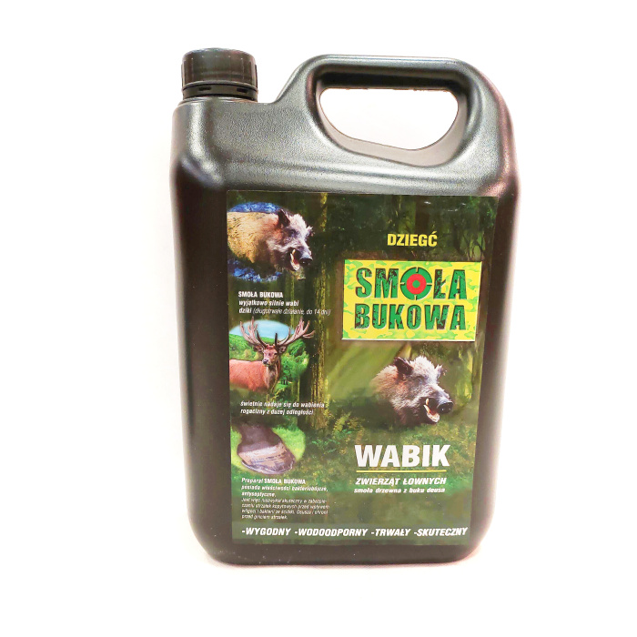 Smoła bukowa - środek wabiący dziki 5kg