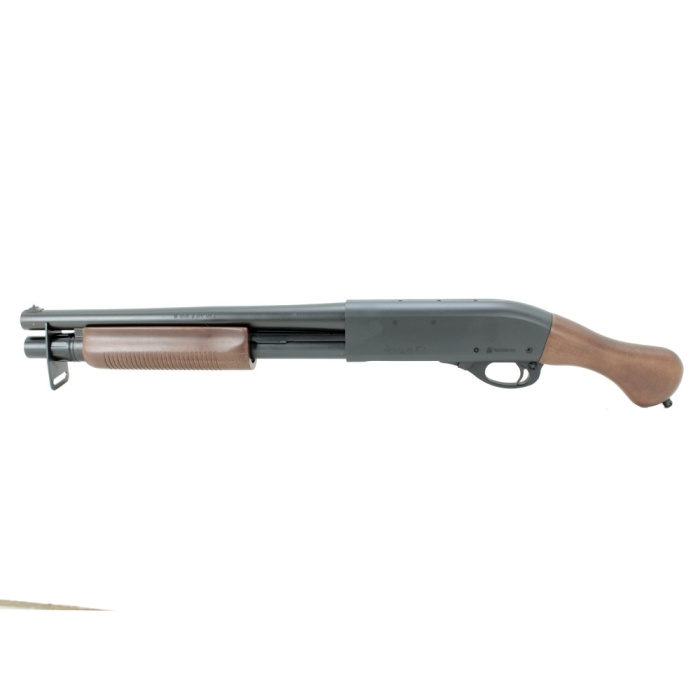 Strzelba powtarzalna REMINGTON 870 TAC-14 kal. 12/76, lufa 356 mm, drewno