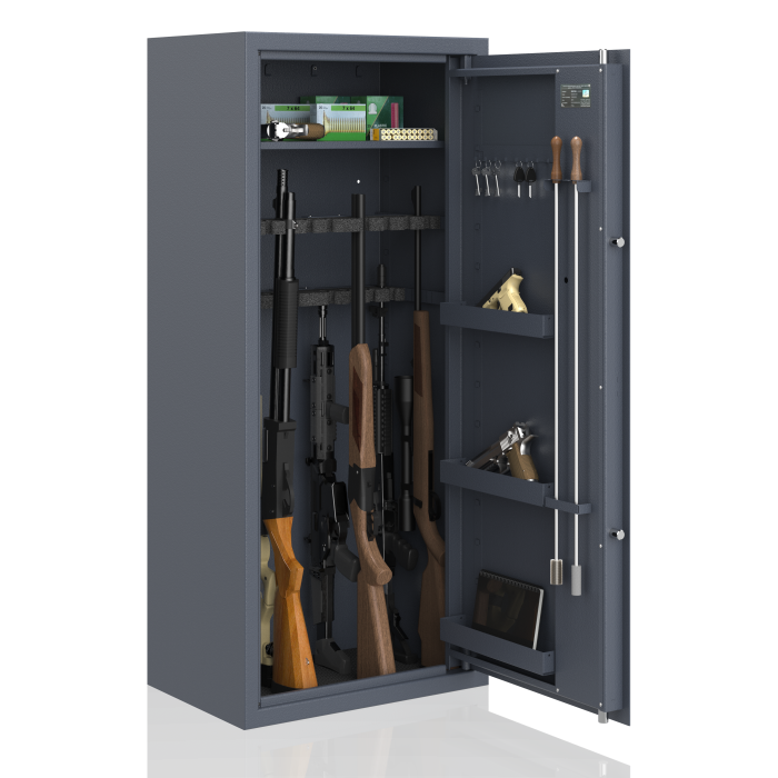 Szafa na broń NOVCAN G3/MODERN/150XL/20+ GRAFITOWA
