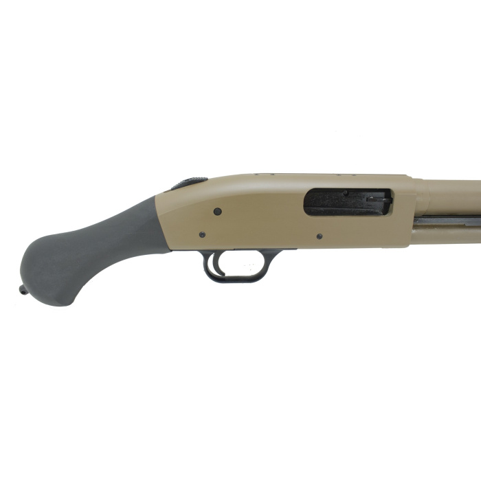 Strzelba powtarzalna MOSSBERG 590 Shockwave kal. 12/76, lufa 365 mm, Cerakote FDE