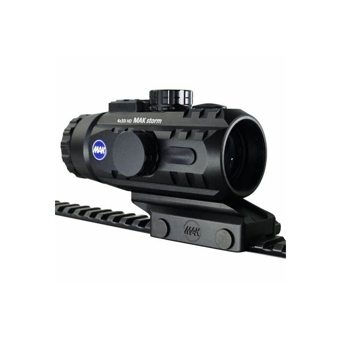 KOLIMATOR  - MAKSTORM 4X30I HD Z MONTAŻEM NA SZYNĘ PICATINNY