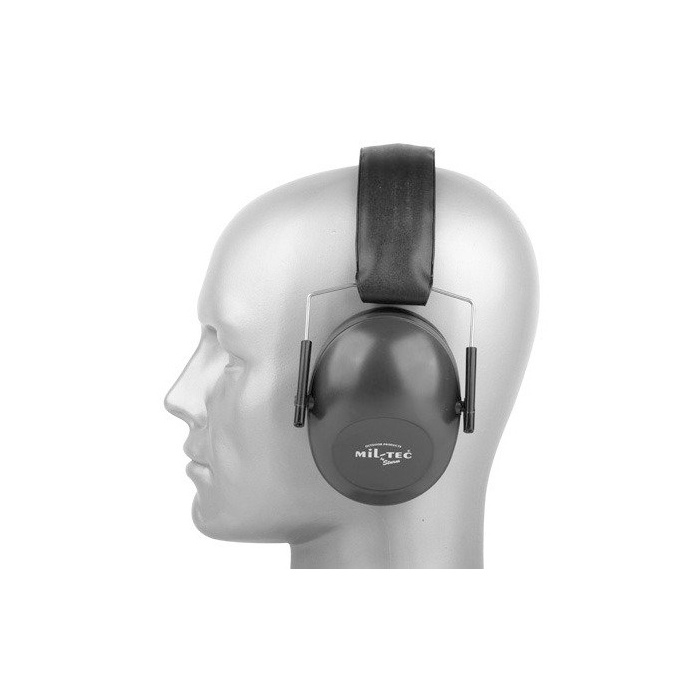 Ochronniki słuchu pasywne Mil-Tec - czarne (16242002)