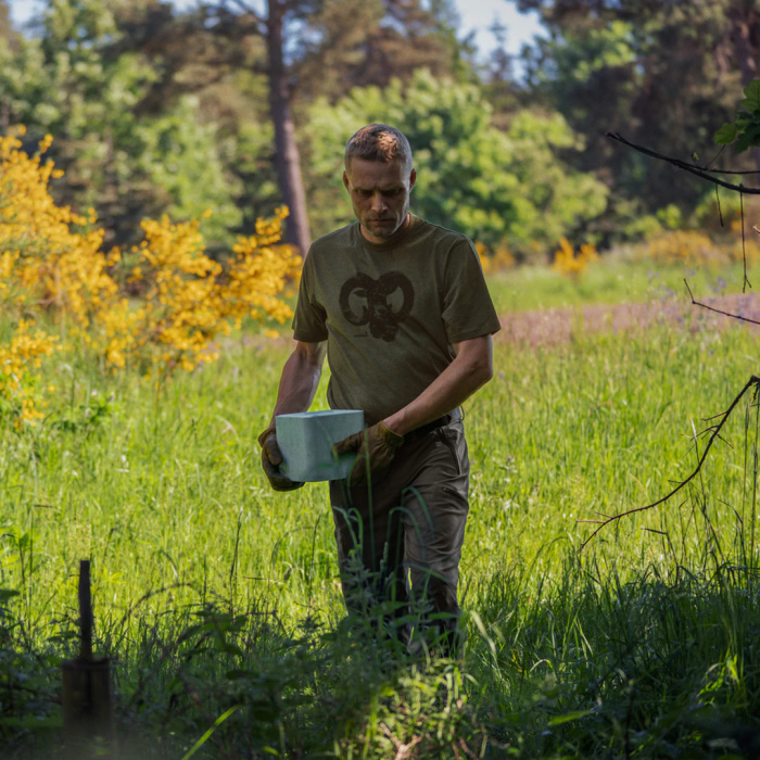 Koszulka Seeland Outdoor t-shirt Pine green melange 160205836