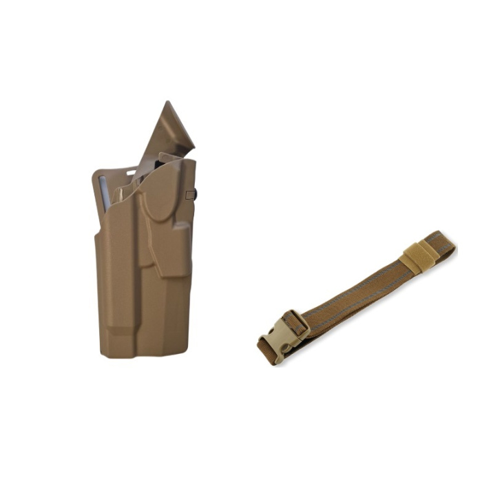 Kabura Safariland 7TS do pistoletu SIG SAUER P226, FDE, TLR1, STREAMLIGHT X300 + PAS UDOWY