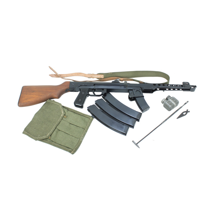 Pistolet samopowtarzalny PPS GS43S kal. 7,62×25, drewno