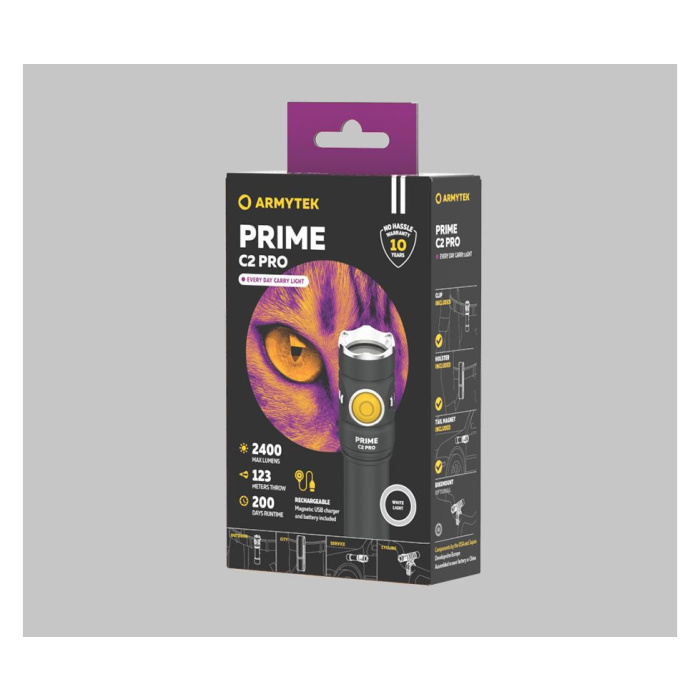Latarka ARMYTEK PRIME C2 PRO MAGNET USB