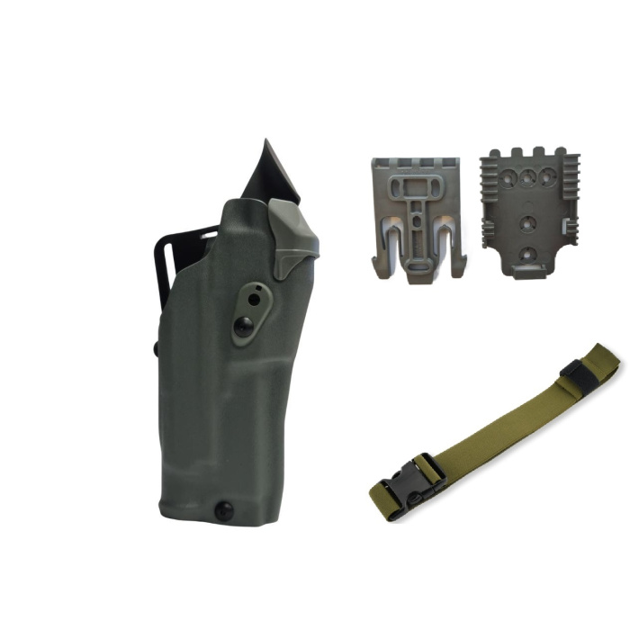 Kabura SAFARILAND RDS DO GLOCK 17 OPTIC/LIGHT,OD GREEN + PAS UDOWY + QLS