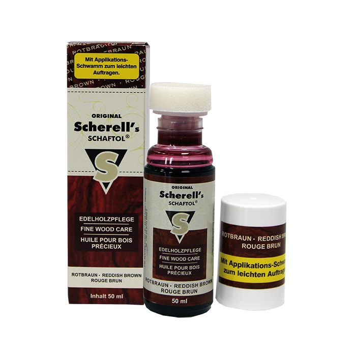 Scherell's SCHAFTOL Naturalny olej w płynie - Reddish Brown 50 ml