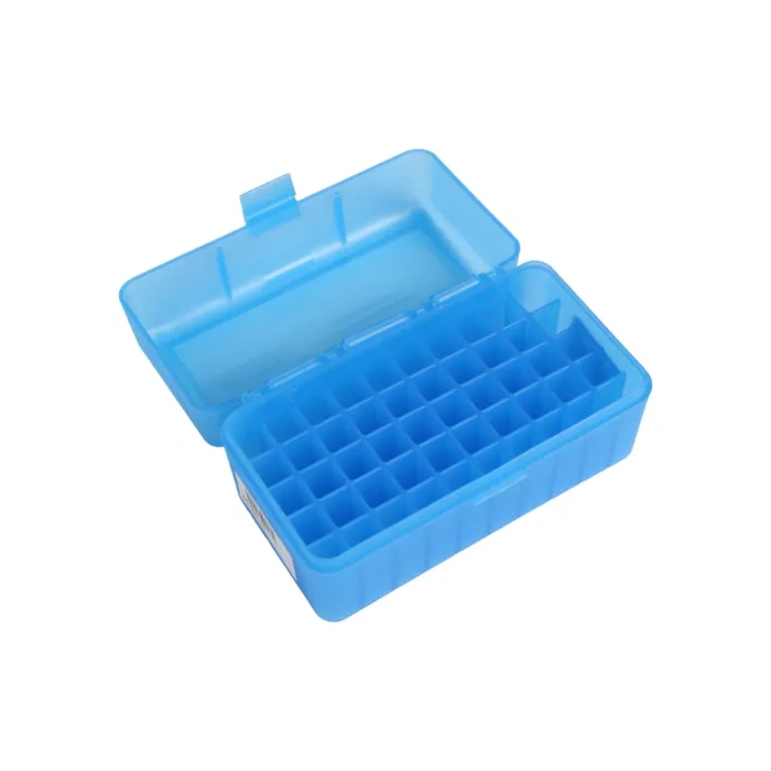 Pudełko na amunicję kulową RM-50-24 MTM (50szt,308Win,6,5Cr...) niebieskie