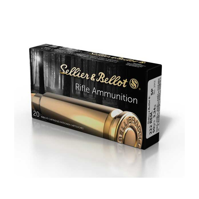 Amunicja S&B .222 Rem SP 3.24g