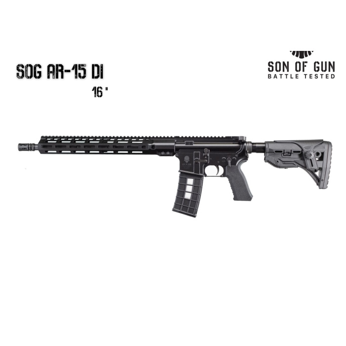 Karabinek SOG AR-15 16" kal. 5,56x45/223Rem