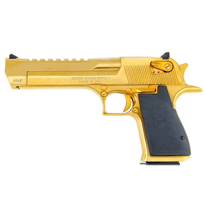 PISTOLET DESERT EAGLE TITANIUM GOLD .44 MAGNUM