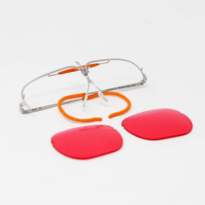 Soczewki Delaro Vermillion (para)