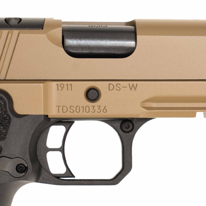 Pistolet Samopowtarzalny Kimber 1911 DS WARRIOR FDE (OR); KAL.: 9 x 19 mm