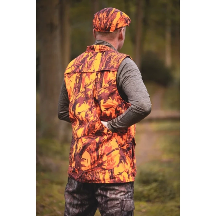 VIKINX Kamizelka Svend Pomarańczowy kamuflaż VX1005