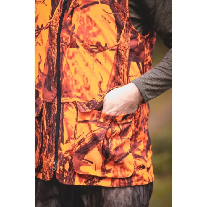 VIKINX Kamizelka Svend Pomarańczowy kamuflaż VX1005