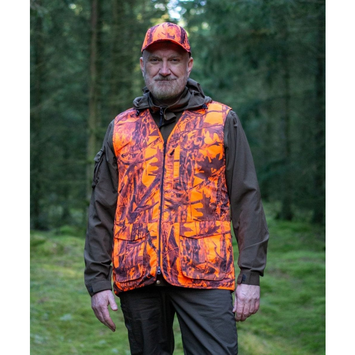 VIKINX Kamizelka Alf Pomarańczowy kamuflaż VX1013