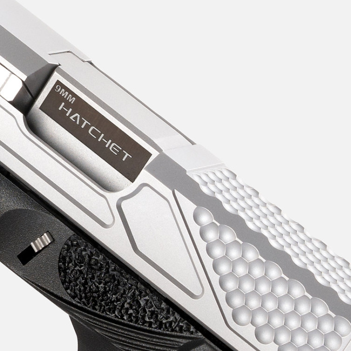 Pistolet Bul Armory AXE C HATCHET kal. 9x19, kolor: srebrny