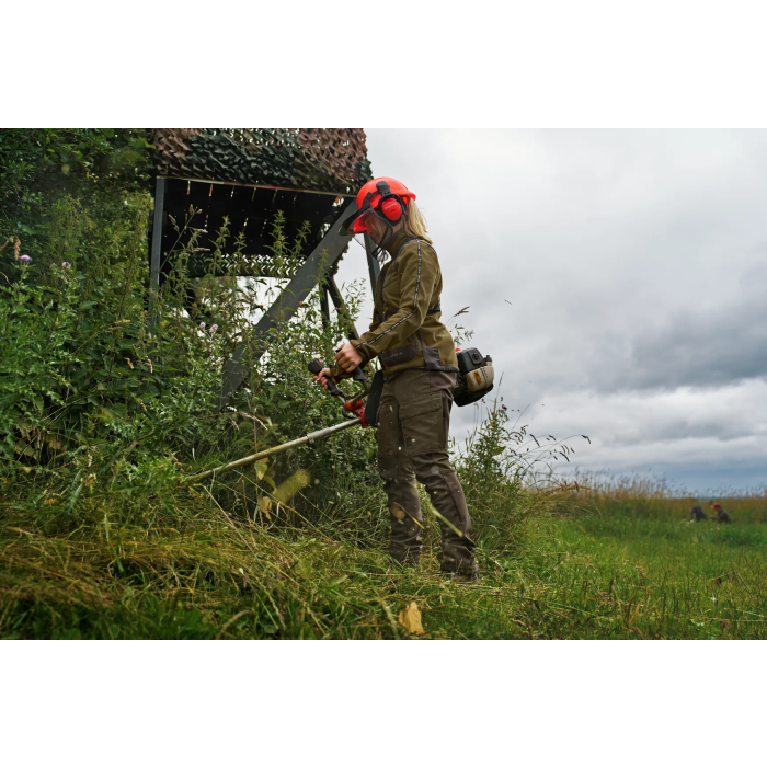 Polarowa kurtka dwustronna damska Harkila Kamko DARK OLIVE/ARABIAN SPICE (102980088)