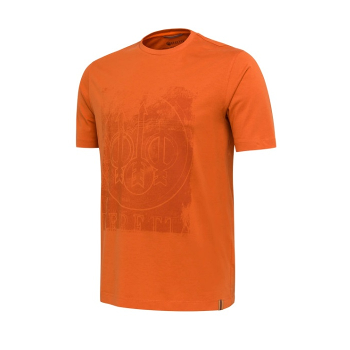 T-Shirt Beretta Logo Apricot Orange (TS871)