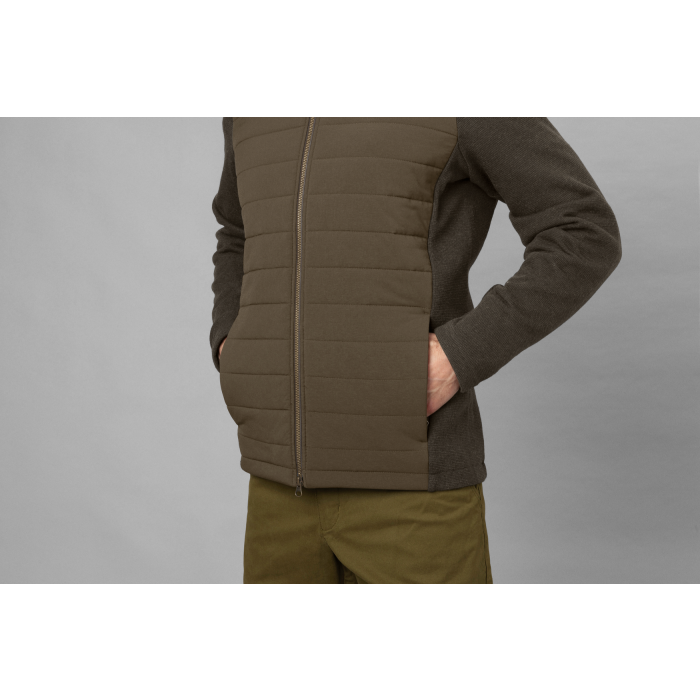 Harkila Cardigan - Sandhem Pro Insulated cardigan Willow green (100820029)