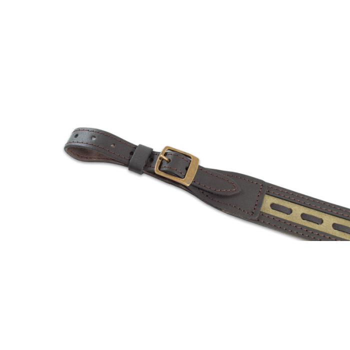 SKÓRZANY PASEK DO BRONI PRZEPLATANY NR 165