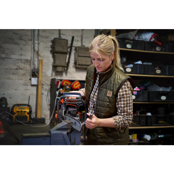 Kamizelka damska Harkila Kalix HSP Willow green/Arabian spice (106020028)