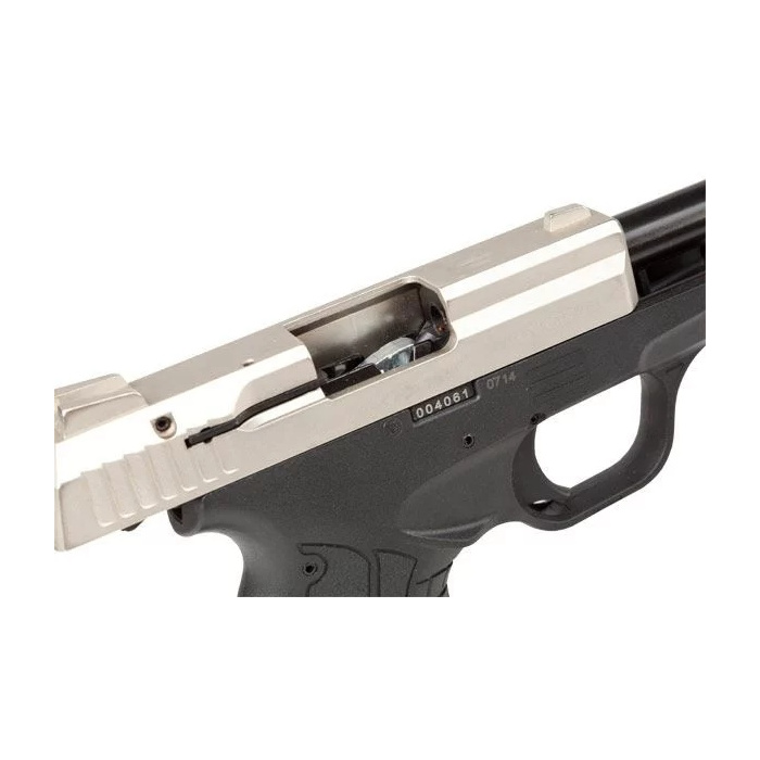 Pistolet alarmowy Stalker M906 kal. do 6 mm - Satyna