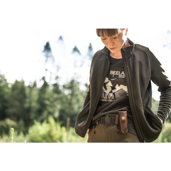 Kurtka polarowa Seeland damska Tidal Tora Fleece Pine Green (40410003000)