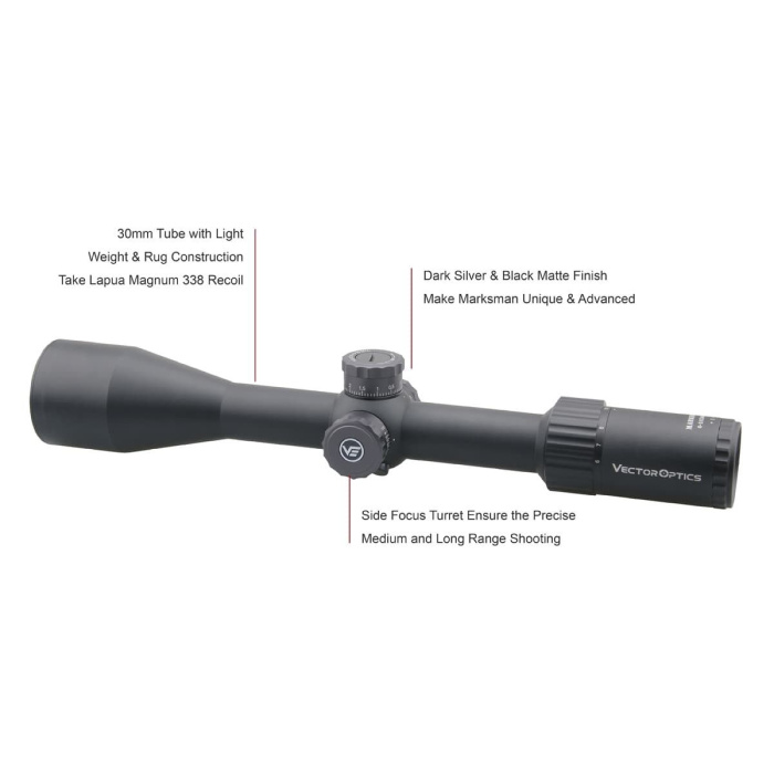 Luneta Vector Optics Marksman 6-24x50 FFP
