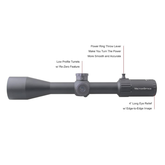 Luneta Vector Optics Marksman 6-24x50 FFP