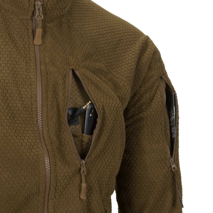 Bluza Alpha Tactical - Grid Fleece Coyote (BL-ALT-FG-11)