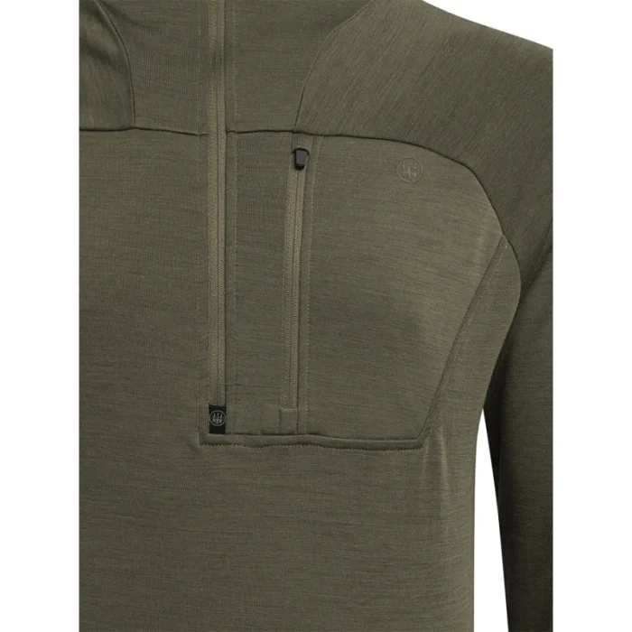 Bluza BERETTA Apollo Merino Hoodie Green Stone (P380)