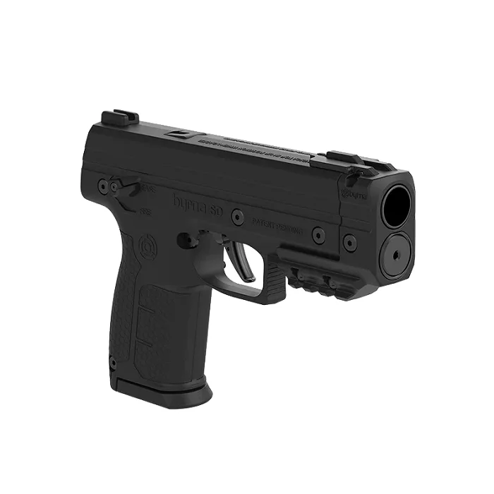 Pistolet na kule gumowe i pieprzowe BYRNA SD XL BLACK k.68 CO2-12g zestaw