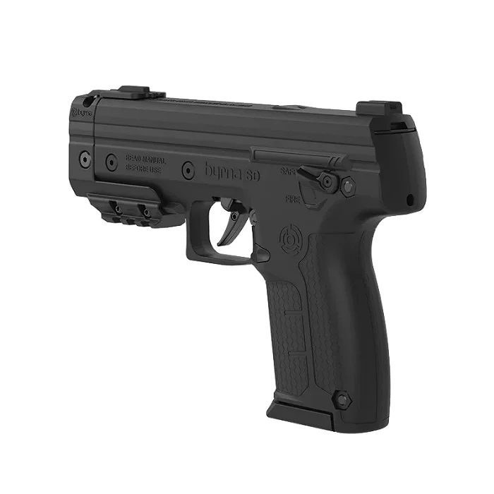 Pistolet na kule gumowe i pieprzowe BYRNA SD XL BLACK k.68 CO2-12g zestaw